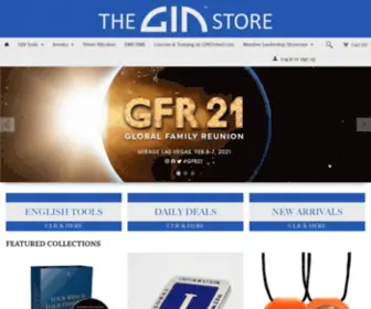 Theginstore.com(The GIN Store) Screenshot