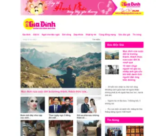 Thegioigiadinh.com.vn(Thế Giới Gia Đình) Screenshot