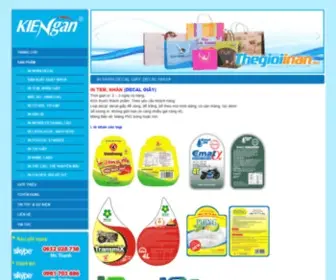 Thegioiinan.net(Thế) Screenshot