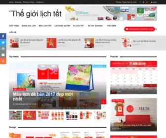 Thegioilichtet.com(Thế giới lịch tết) Screenshot