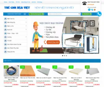 Thegioinemviet.com(Thế Giới Nệm Tốt Giá Rẻ Nhất TP HCM) Screenshot