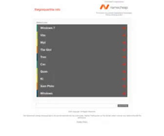 Thegioiquanhta.info(Thegioiquanhta info) Screenshot