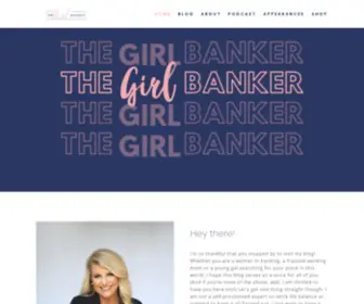 Thegirlbanker.com(The Girl Banker) Screenshot