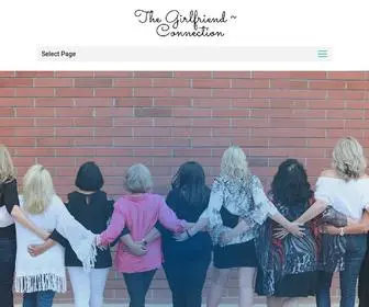 Thegirlfriend-Connection.com(Connecting women) Screenshot