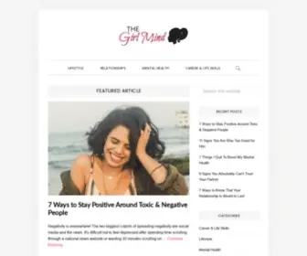 Thegirlmind.com(The Girl Mind) Screenshot