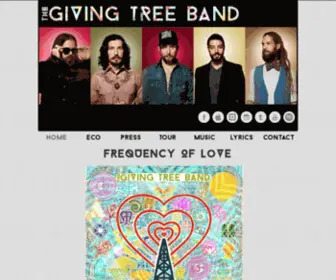 Thegivingtreeband.com(The Giving Tree Band) Screenshot