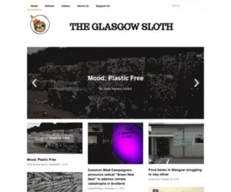 Theglasgowsloth.com(Theglasgowsloth) Screenshot