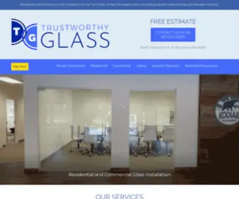 Theglassguruofblaine.com(Trustworthy Glass) Screenshot