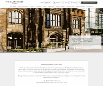 Theglasshousehotel.co.uk(The Glasshouse Hotel Edinburgh) Screenshot