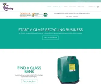 Theglassrecyclingcompany.co.za(The Glass Recycling Company) Screenshot