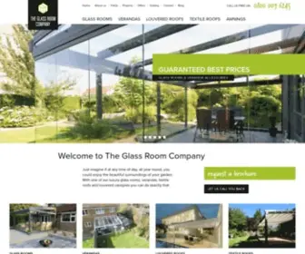 Theglassroomcompany.com(Glass Rooms) Screenshot