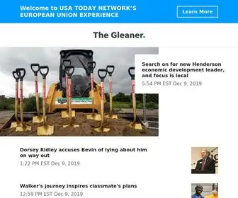 Thegleaner.com(Henderson) Screenshot