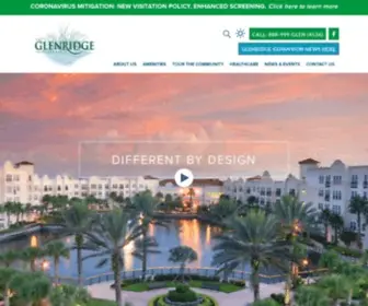 Theglenridge.com(The Glenridge on Palmer Ranch) Screenshot