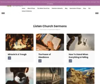 TheGlobalchurchlive.com(The Global Church Live) Screenshot