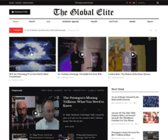 TheGlobalelite.org(Alternative News) Screenshot