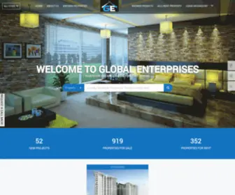 TheGlobalenterprises.co.in(Global Enterprises) Screenshot