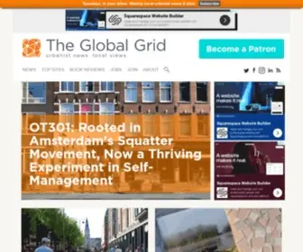 Theglobalgrid.org(The Global Grid) Screenshot