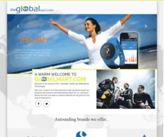 Theglobalmart.com(Hub of Scubapro) Screenshot