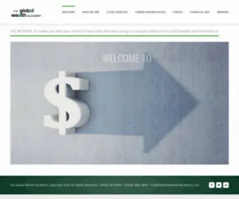 TheGlobalwealthacademy.com(The Global Wealth Academy) Screenshot