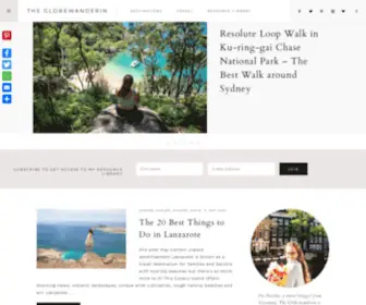 Theglobewanderin.com(A Travel Blog) Screenshot