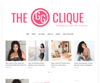 Theglowgetterclique.com(The GlowGetter Clique) Screenshot