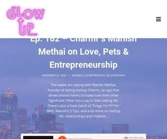 Theglowupcast.com(Just another WordPress site) Screenshot