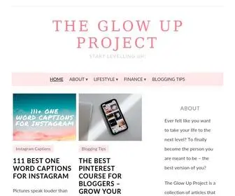 Theglowupproject.com(The Glow Up Project) Screenshot