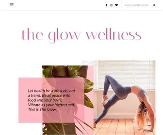 Theglowwellness.com(The Glow Wellness) Screenshot