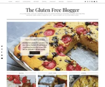 Theglutenfreeblogger.com(The Gluten Free Blogger) Screenshot