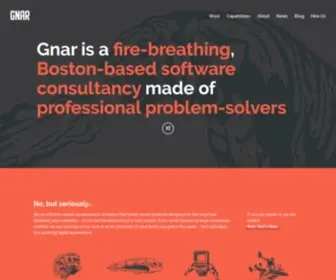 Thegnar.co(We are a Boston) Screenshot