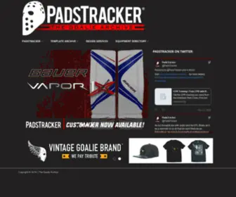 Thegoaliearchive.com(The new home of PadsTracker) Screenshot