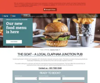 Thegoatpub.com(Thegoatpub) Screenshot