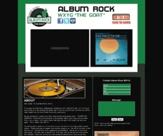 ThegoatwXYG.com(We are returning to a better time when radio played all the great music) Screenshot