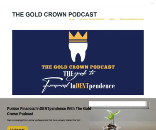 Thegoldcrownpodcast.com(The Gold Crown Podcast) Screenshot