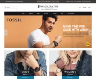 Thegoldentime.com(The Golden Time Watch Boutiques) Screenshot