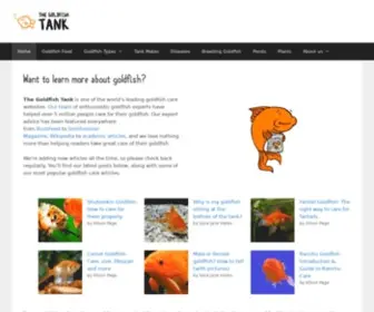 Thegoldfishtank.com(The Goldfish Tank) Screenshot