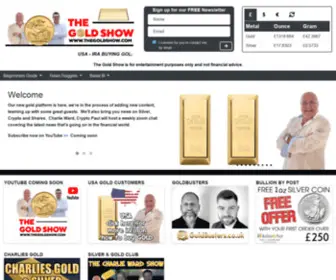 Thegoldshow.com(THE GOLD SHOW) Screenshot