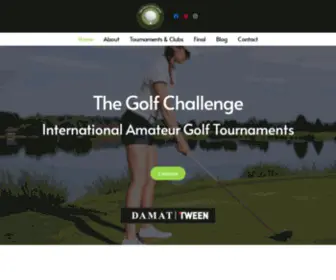 Thegolfchallenge.com(The Golf Challenge) Screenshot