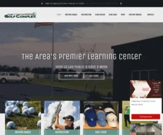 Thegolfcomplex.com(The Golf Complex) Screenshot