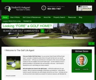 Thegolflifeagent.com(The Golf Life Agent) Screenshot