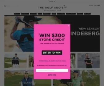 Thegolfsociety.com.au(Golf Clothing Online Store) Screenshot