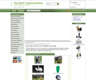 Thegolftrainingaidstore.com(Golf Training Aids) Screenshot