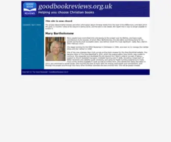 Thegoodbookstall.org.uk(The Good BookStall) Screenshot