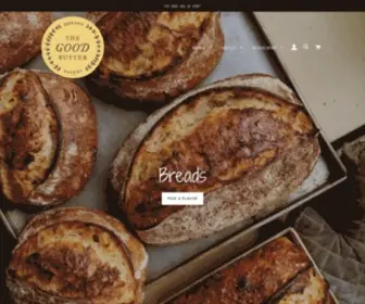 Thegoodbutter.com(The Good Butter Bakery (estd 2015)) Screenshot