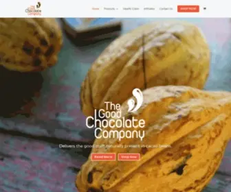 Thegoodchocolatecompany.com(The Good Chocolate) Screenshot