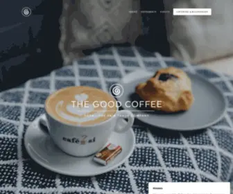 Thegoodcoffee.de(The Good Coffee) Screenshot