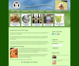 Thegooddogmacompany.com(The Good Dogma Company) Screenshot