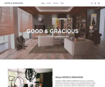 Thegoodgracious.com(Good & Gracious) Screenshot