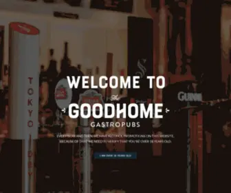 Thegoodhome.co.nz(The GOODHOME Gastropubs New Zealand) Screenshot