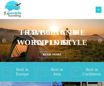 Thegoodlifetraveling.com(Traveling The World) Screenshot